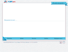Tablet Screenshot of agap-pro.com